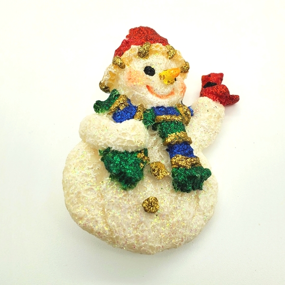 Vintage snowman pin - Picture 1 of 4